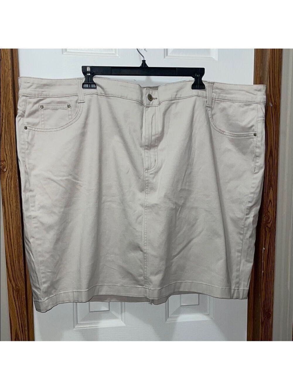 Charter Club Tan Mini Skirt Lightweight Summer Essential